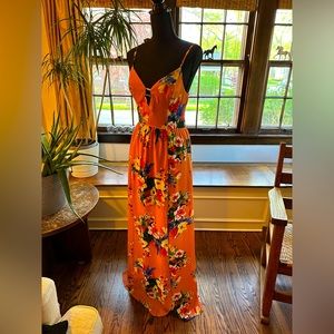 Express Corset Maxi Dress